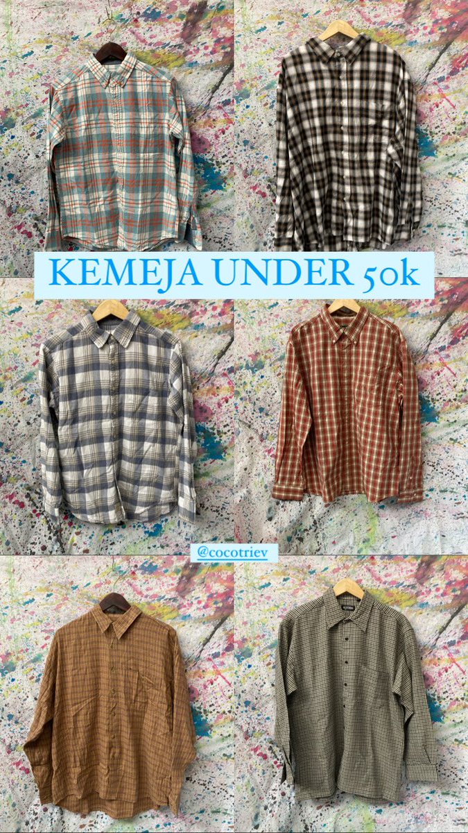 COCOTRIEV's tweet photo. cek instagramnya sekarang !!! #kemejathrift https://t.co/Uy0RKDkZZQ