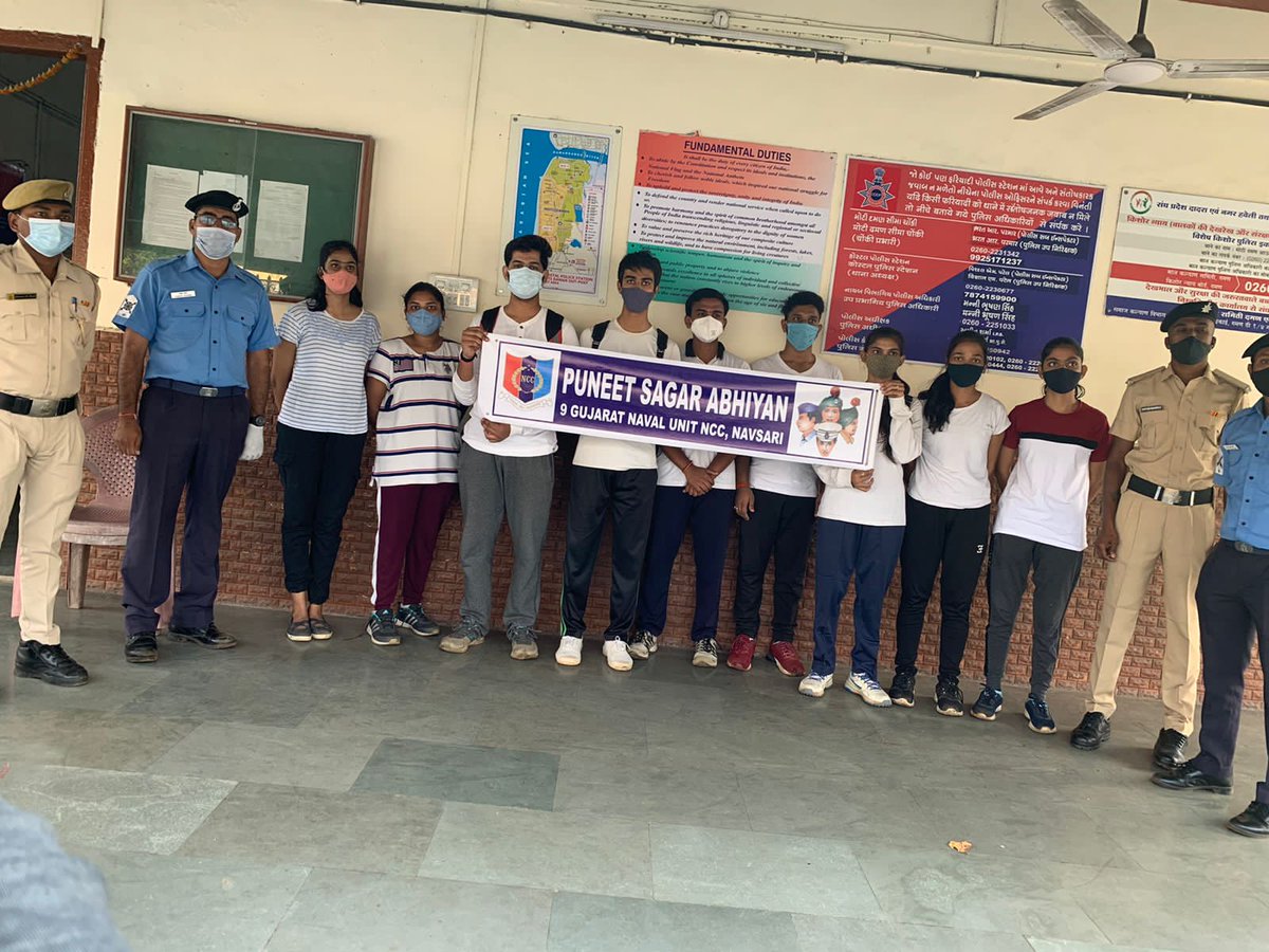 NCC_Dte_Gujarat's tweet photo. #Puneetsagar
#NCCGUJARAT
Daman Beach was cleaned by Cdts of 9 Guj NU NCC, Navsari. Approx 15 kg plastic collected. Cdts interacted with locals &amp; carried out awareness march.
@DefencePRO_Guj
@HQ_DG_NCC
@jitu_vaghani
@BhupendraBJP https://t.co/0XfMKW4Hbj
