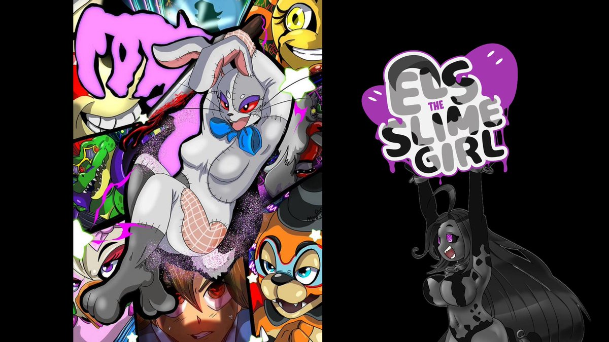 ElstheSlimeGirl's tweet photo. Hi everyone! Time for another lewd stream. We're playing Fnaf .... why do i let chat pick things https://t.co/Eip4ovxokh
#Vtuber #ENVtuber #Vgamer #lewd #lewdstream #Fnaf #fnafsecuritybreach https://t.co/gv1AgZBCWx