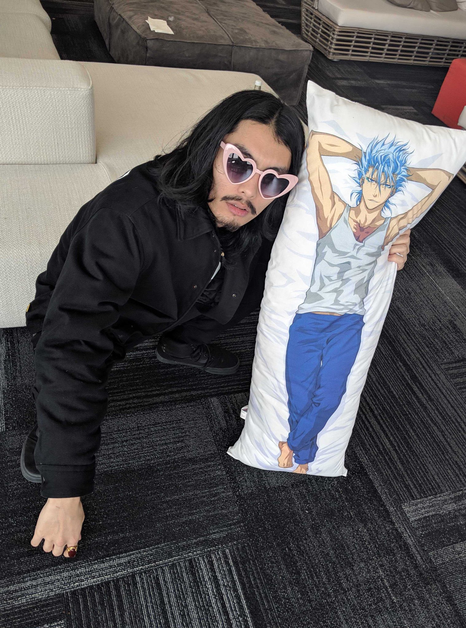 Grimmjow body clearance pillow