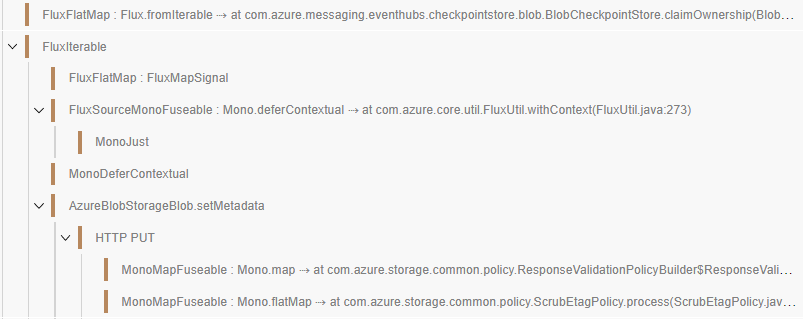 ne_skazu's tweet photo. Now I can understand reactor call chain using Otel and a bit of magic. Works nicely with Azure SDK Otel instrumentation https://t.co/ksfZ7qEyRx