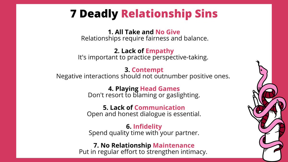 Strong and healthy relationships can look a little different depending on the couple involved, but they almost all avoid these romance-ending mistakes bit.ly/3p7vQNZ