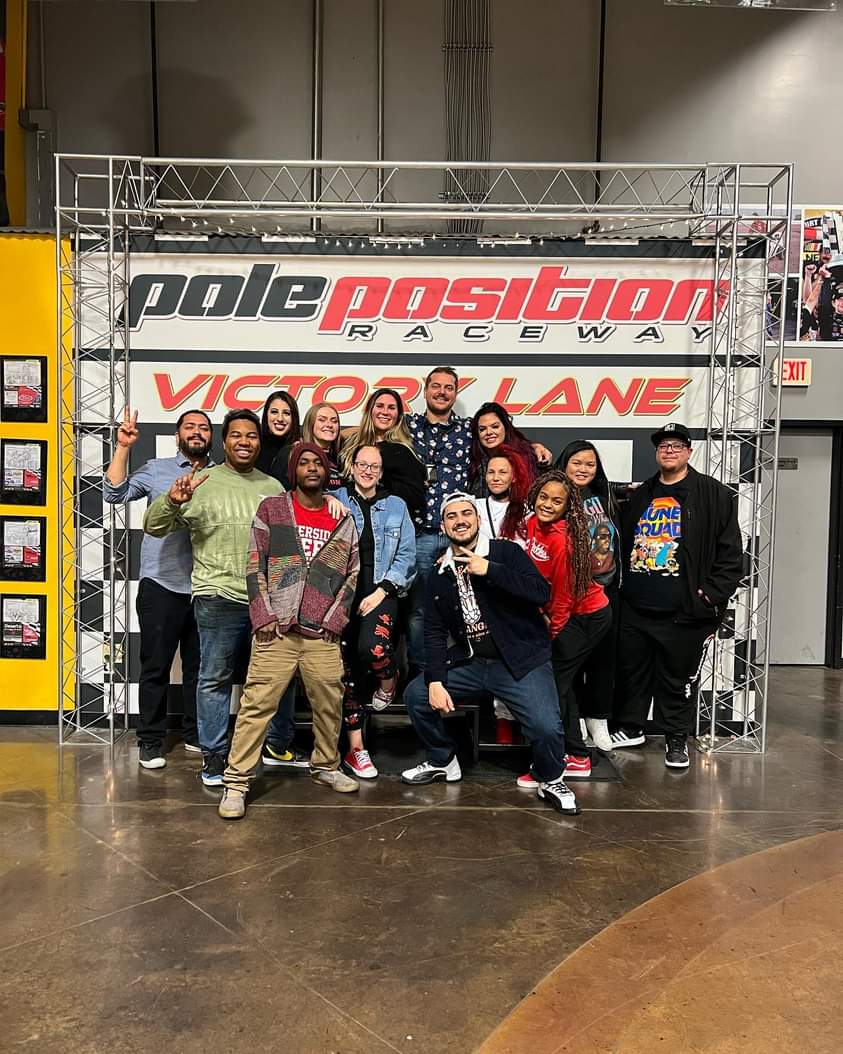 JessieRaesBBQ's tweet photo. Love our @JessieRaesBBQ family so much!!  Little Christmas party go cart action at @racep2r.  They are amazing!! <Pole Position>  We have quite the competitive team and we loved it! 🏎
Thank you to each and everyone of you, you are what makes Jessie Raes barbecue! ♥️ https://t.co/oP5g3lQNrs