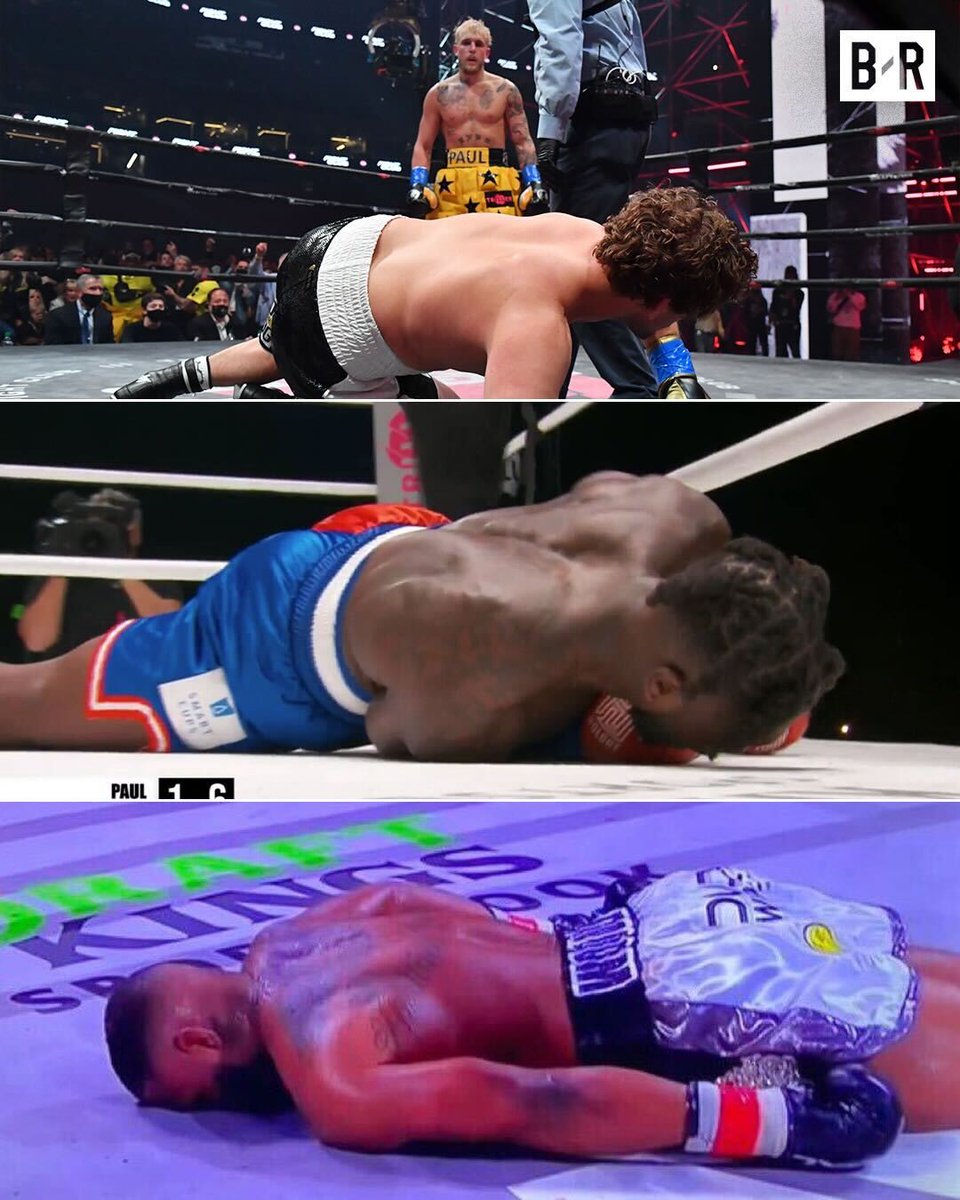 Jake Paul's opponents have all had similar endings 😬
