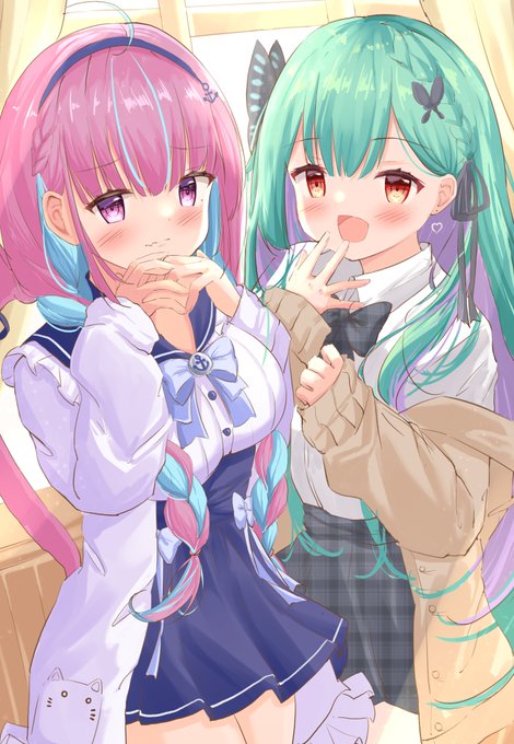 ⚓✖︎🦋 #あくあーと #絵クロマンサー 