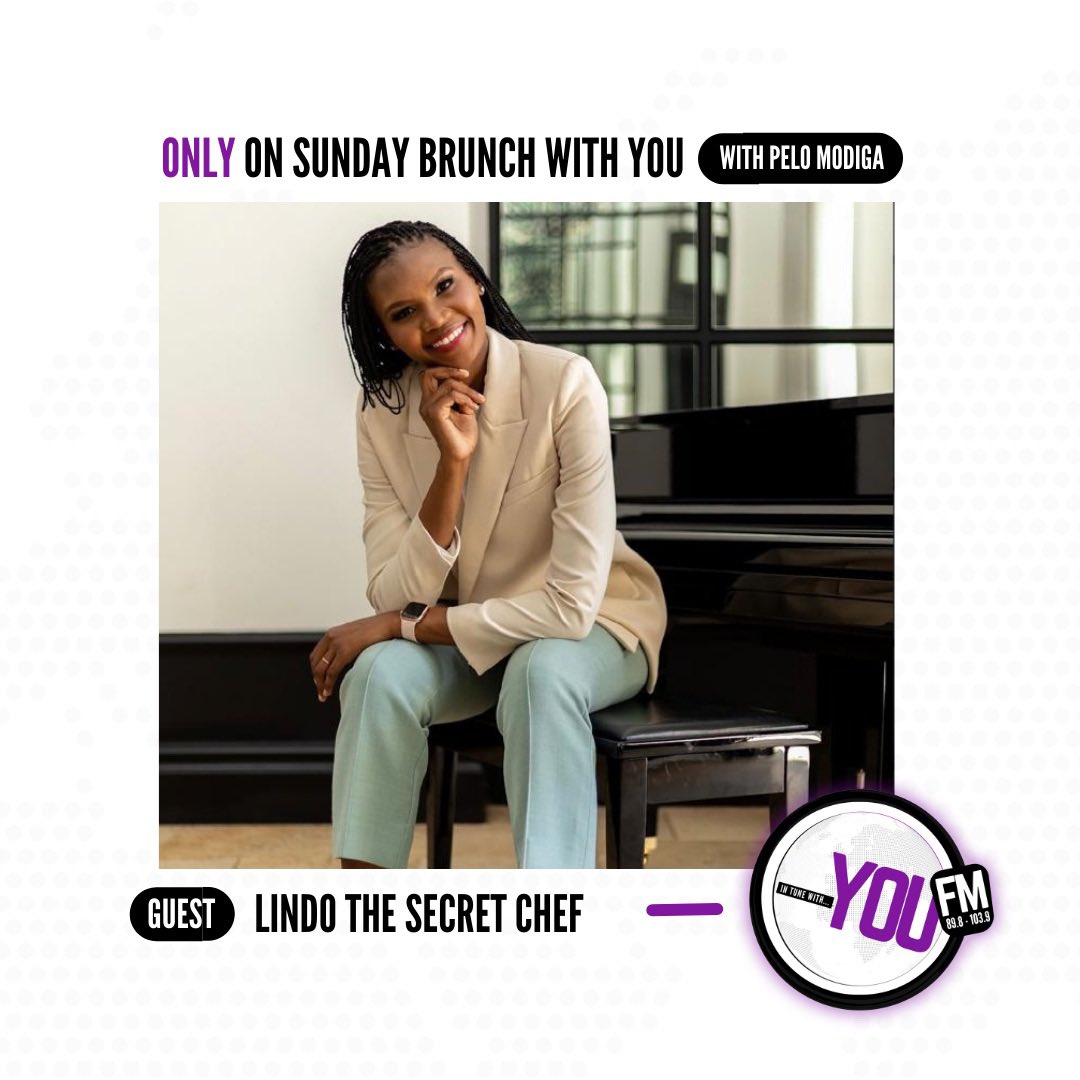 YOUFM898's tweet photo. Guest: Lindo Mbalati loves the kitchen and cooking. The Secret Chef is a qualified cook and a recipe developer with a sincere love for food. Sharing her food stories and recipes with all food lovers brings her joy and meaning to life.πππ§π₯π£ #DishOut #SundayBrunchWithYou https://t.co/2Z7yIzljXp
