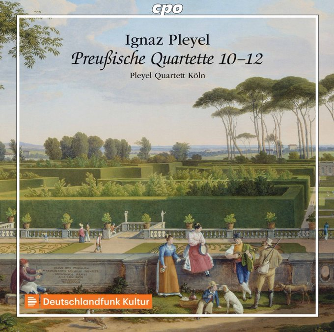 MozartCircleCN's tweet photo. New October 2021
#cpoRecords presents
#PleyelQuartettKöln
in an intriguing journey across the famous celebrated &amp; by #Mozart much admired #Pleyel (#Haydn major pupil) String Quartets:
B340-B341-B342! #ff 
@HaydnSocGB @GurnBlanston106 
@HaydnEnthusiast
 
https://t.co/k1dqFyfj9r https://t.co/VZsOIPnQR0