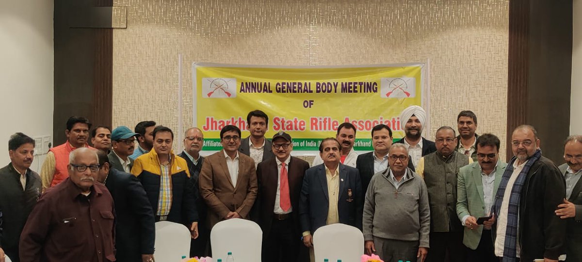 OfficialJSRA's tweet photo. Newly Elected Committee of Jharkhand State Rifle Association. https://t.co/Qzl8R0oOlD