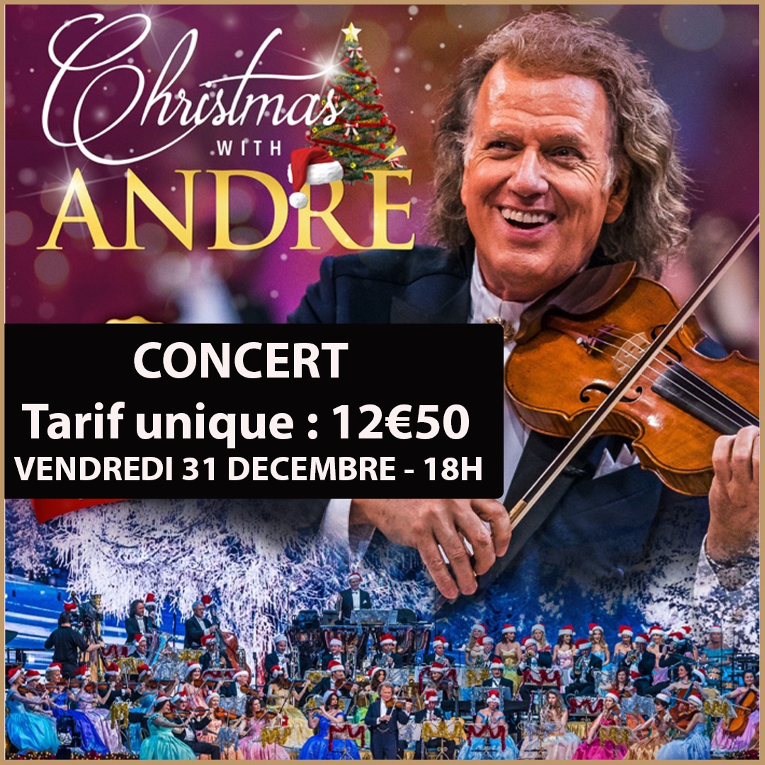 🎬 André Rieu va vous offrir un tout nouveau concert de Noël #OLYMPIACANNES #NOEL 🎄
SEANCE UNIQUE
DIMANCHE 31 DECEMBRE à 18H
🎟 : TARIF 12,50€
cinemaolympia-cannes.fr/film/554012/