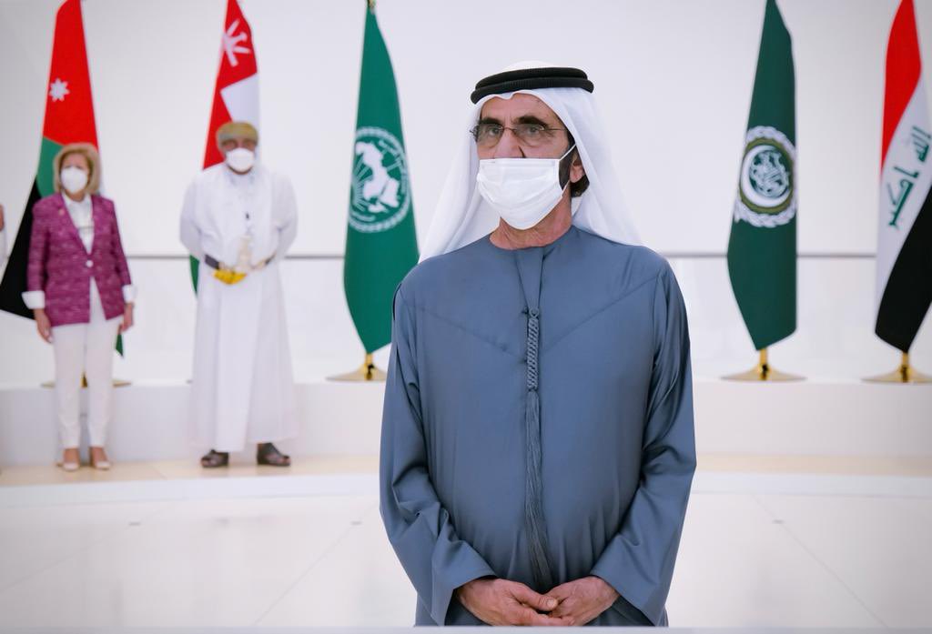 HHShkMohd's tweet image. حضرت اليوم رفقة الأمين العام لجامعة الدول العربية ووزراء الثقافة العرب قمة اللغة العربية في إكسبو دبي والتي تنظمها وزارة الثقافة والشباب بالدولة … اللغة العربية تستحق قمماً كثيرة لأنها قمة في الجمال .. وقمة في الاتساع والشمول .. وقمة في كونها وعاءً للحضارة بكل أبعادها..