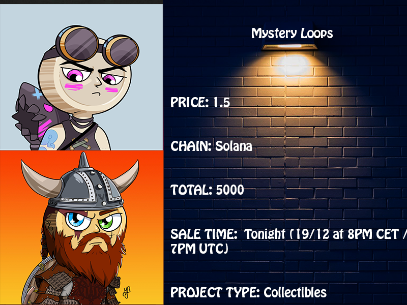 NFTMasterV's tweet photo. -----------Mystery Loops-------------
Web:        https://t.co/TyFPrBlVXU
Discord : https://t.co/HMmiCNuTWx
Twitter:   https://t.co/rzhYmsJD6V https://t.co/uo6d5MdMxj