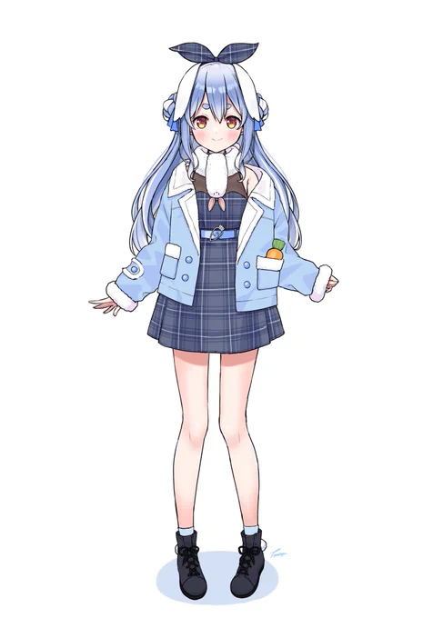 #兎田ぺこら新衣装予想 

デートでぺこちゃんにこんな服着てきて欲しいなっていう願望を詰め込んだ予想… 