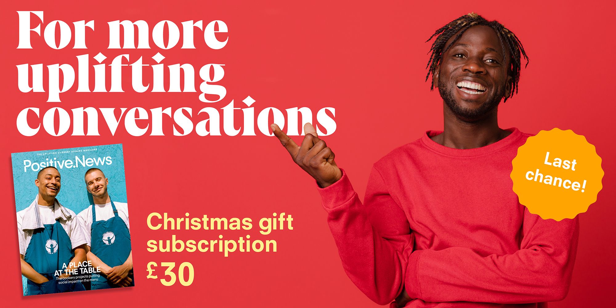 Project Christmas Smile 2022 Positive News On Twitter: "Last Chance To Buy A Positive News Christmas  Gift Subscription. Four Uplifting, Beautifully Designed And Certified  Carbon Neutral Magazines Delivered In 2022, Access To The Digital Edition,  Plus