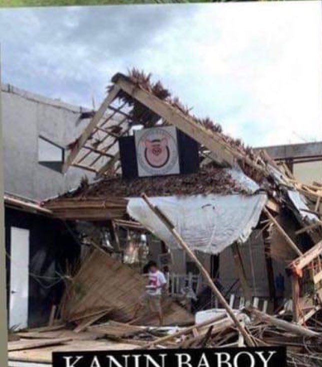 heesunsimp's tweet image. kanin baboy and corner cafe 😭 #SiargaoNeedsHelp