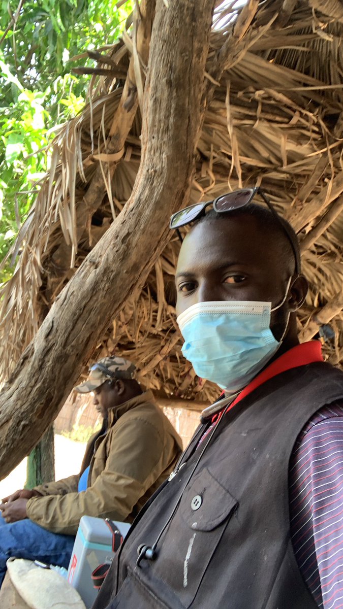 HumaEbrima's tweet photo. Striving to making so that we reach out to the last person eligible for the Covid19 vaccine in our catchment area (Dankunku Health Center). RSM is fetching them one by one here in Barrow Kunda https://t.co/BcgYn42z1k