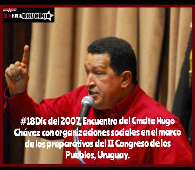 “El Imperio está preocupado, tiene razones para preocuparse. Cuando una fuerza avanza y va ocupando posiciones, se convierte en una amenaza para otra. Nosotros Vamos avanzando contra viento, marea y fuego y lo que venga Seguiremos Avanzando”
Cmdte #Chávez

#CeseALasAgresiones