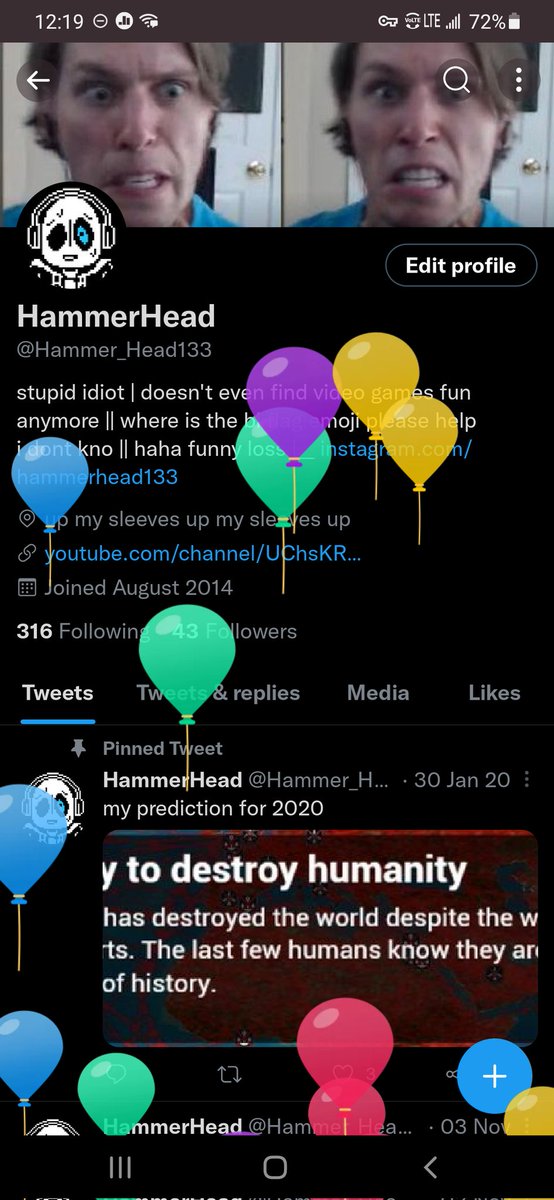 Hammer_Head133's tweet photo. was at a party
currently midnight
i am officially 21
feel the same
what a ripoff!!!!!

someone should put that on like a shirt or something and give me royalties https://t.co/ByFNq6tRqo