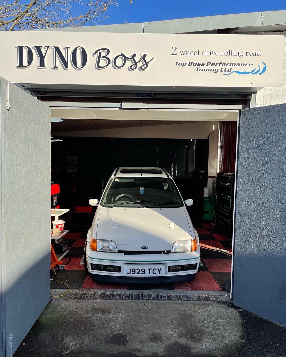 Topbossperform's tweet photo. @justinsteel65 fiesta Rs Turbo in for a tune set up on the Dyno https://t.co/B5y7EEZ0uP