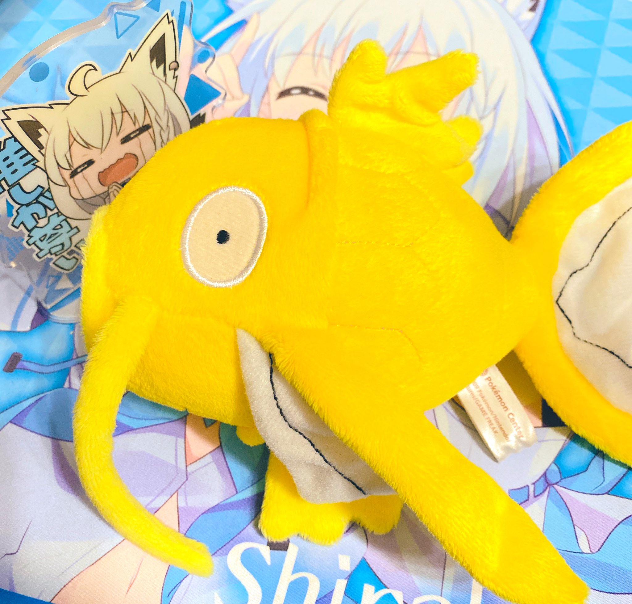 白上フブキ Creation歌ってみた 友人から クリスマスプレゼントに 金コイキングの ぬいぐるみ貰いましたぁ Shinymagicarp ﾜｧ ヽ ﾟ ﾟ ﾉ ｲ これを触媒に釣るぞぉ T Co Conqy194cz Twitter