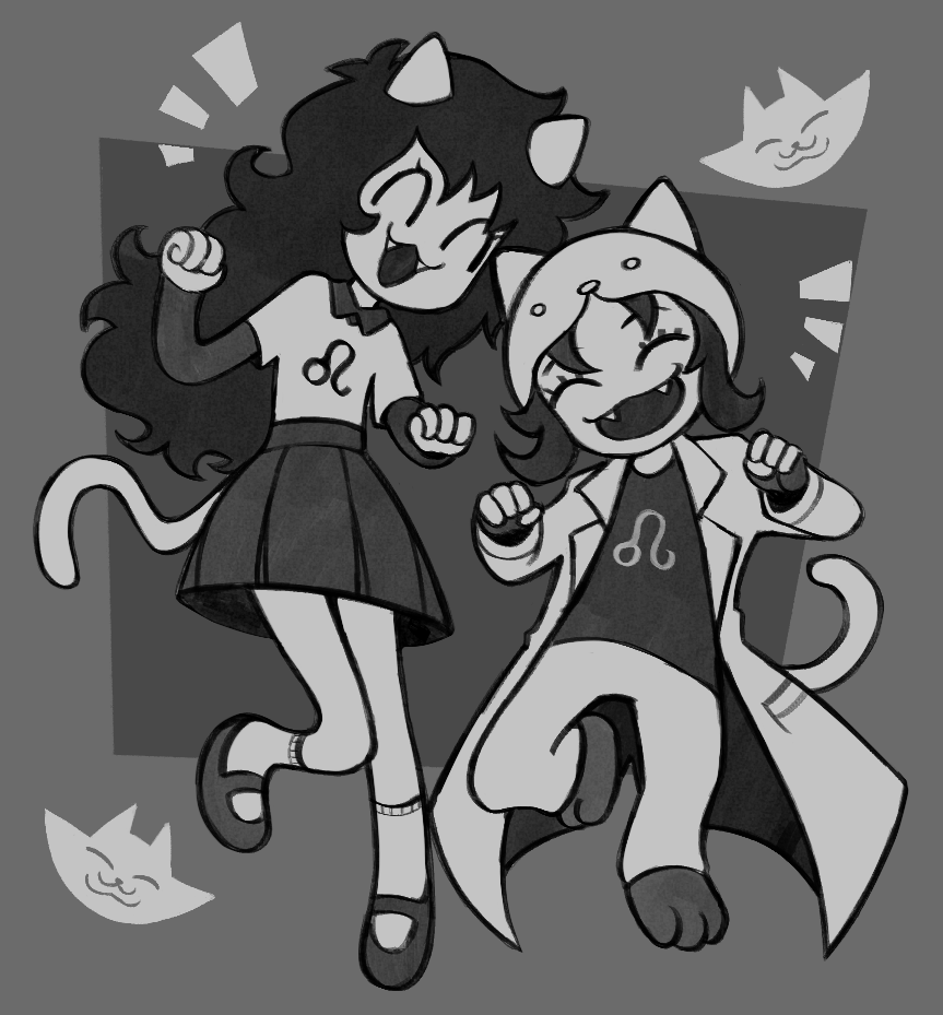 GHSTHRLQN's tweet photo. meulin and nepeta
#homestuck https://t.co/IIiAPvh6me