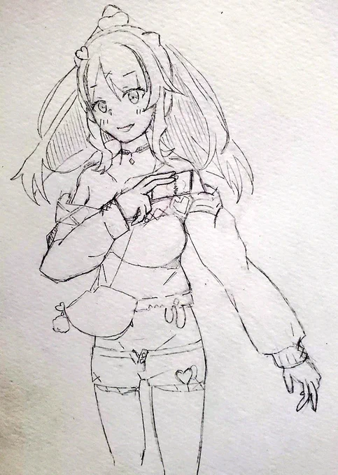 #みてすみリン

配信見ながら描いてたやつ 