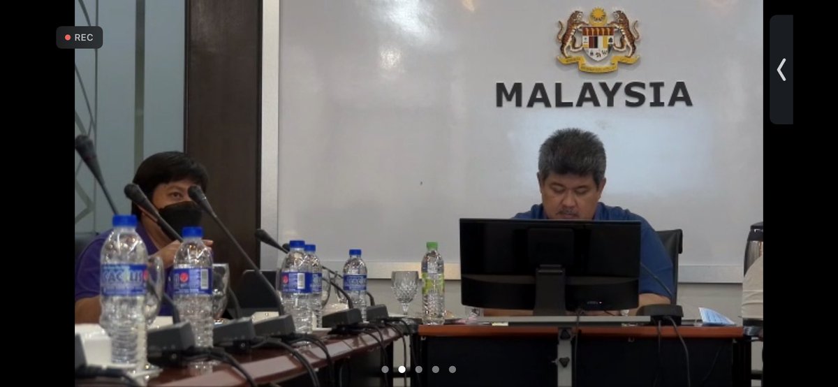 Mesyuarat Jawatankuasa Koordinasi Penguatkuasaan Bersepadu (JKPB) KDN (Ketenteraman Awam, Krisis dan Bencana) secara hibrid dipengerusikan oleh YBhg. Dato’ Hj Abdul Halim bin Hj Abdul Rahman, Timbalan Ketua Setiausaha (Keselamatan), KDN. 

#KeselamatanTanggungjawabBersama