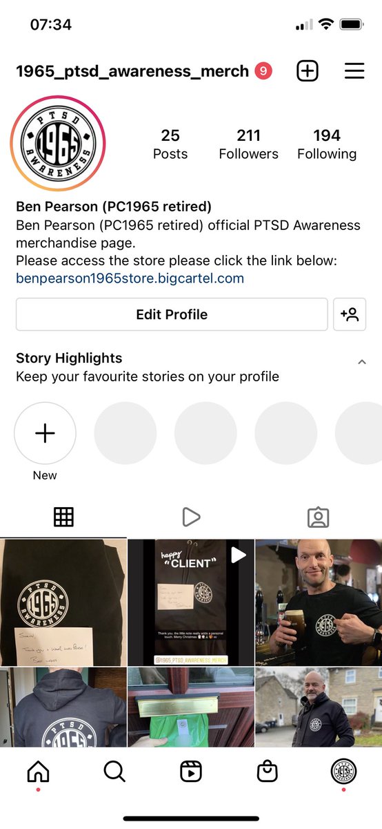 Morning people, don’t forget to follow me and my clothing brand on #instagram. The more we can get the message out the more people will feel it’s ok to talk and the more lives we will save xxxx <a href="/PTSD999/">PTSD999</a> #PTSD #mentalhealth #ItsOkayNotToBeAlright #itsokaynottobeokay