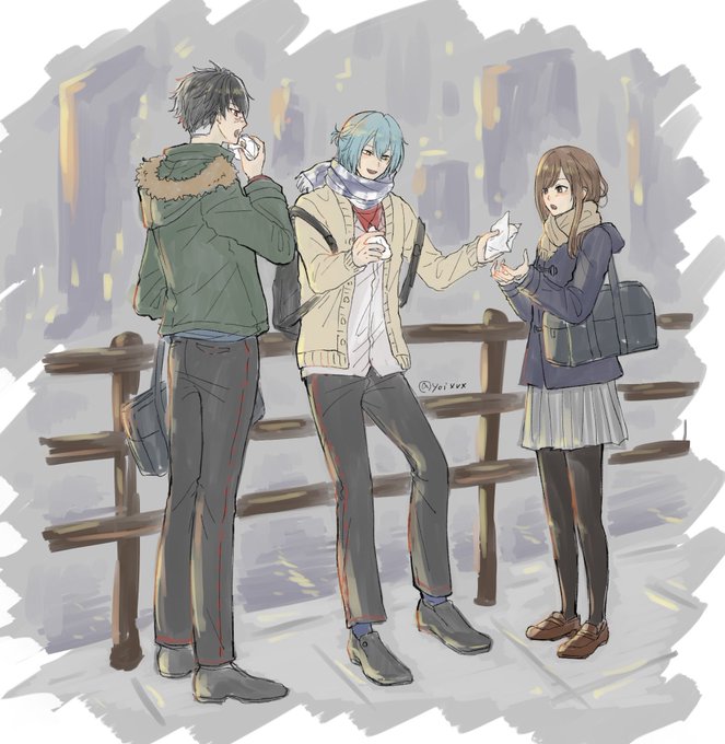 フォル学 冬の元相棒と晶♀ 