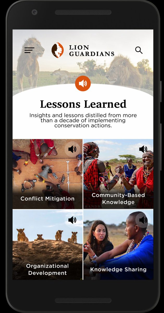 salisha_ww's tweet image. The app is a combo of audio, video and text... we purposefully designed sections where the audio and video are in Maa so that our guardians and other community members could easily share their wisdom as well as learn from each other. 2/4 #indigenousknowledge #knowledgerepository
