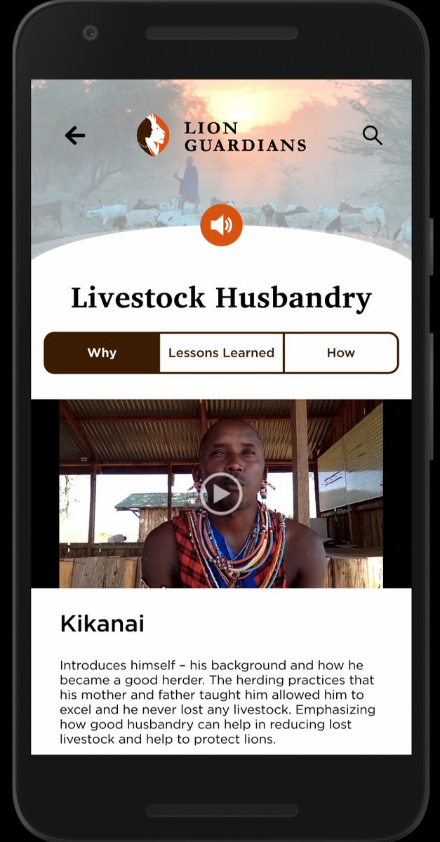 salisha_ww's tweet image. The app is a combo of audio, video and text... we purposefully designed sections where the audio and video are in Maa so that our guardians and other community members could easily share their wisdom as well as learn from each other. 2/4 #indigenousknowledge #knowledgerepository