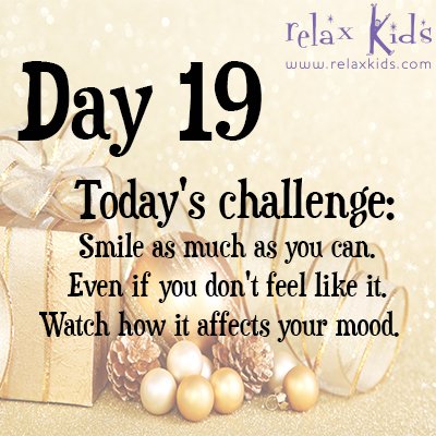 ADVENT CHALLENGE: DAY 19 💜 #relaxkids #mentalhealthmatters #wellbeing