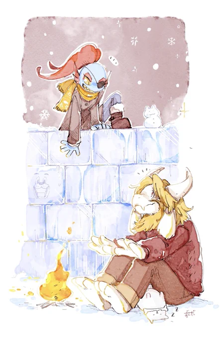 でっかい迷子見つけた!🎄❄️ 