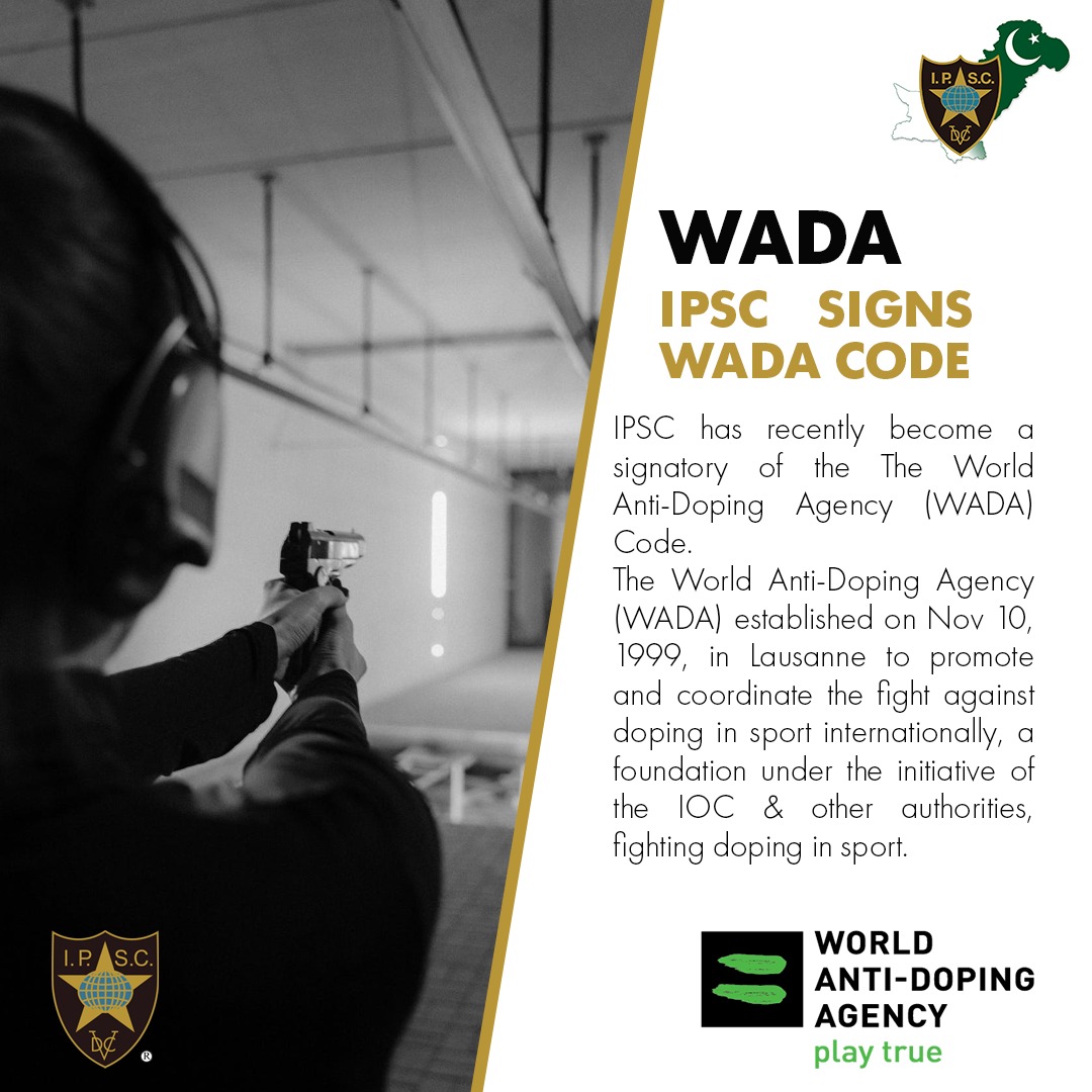 IPSCPk's tweet image. IPSC signs WADA code
#ipsc #uspsa #ipscyouth #IPSCPakistan #ipscshooting #practicalshooting #shootingsports #SportsShooter #MISIA #GAISF #AIMS #IPSCWorld