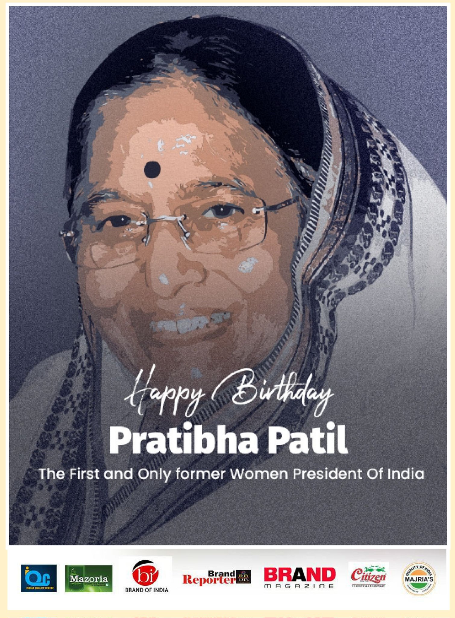 Happy Birthday to Pratibha Patil   .
.
Like  follow  and share 
