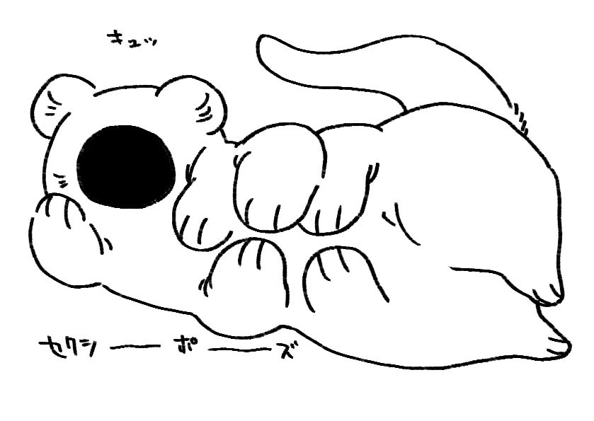 貂 