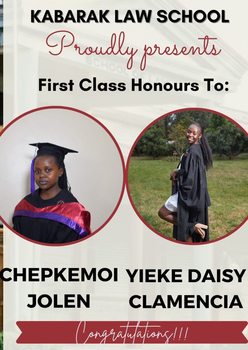 Kabarak Law School tweet media