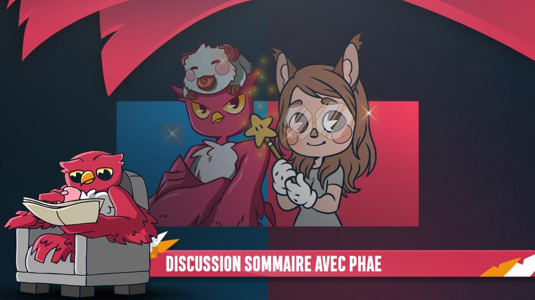🖋️ "Discussion sommaire avec Phae" 

Cette semaine nous repartons à la rencontre des membres de l’asso avec <a href="/PhaebeNoSekai/">Phaebe</a> qui nous parle de ses #jeuxvideo préférés !

✒️ bit.ly/3Ea36Ze

#RevealYourself