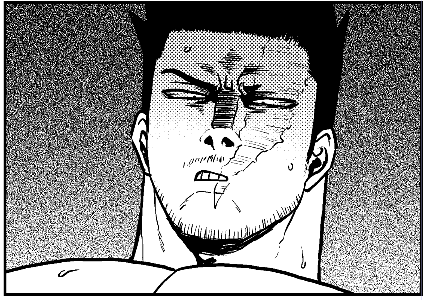 おじさんの顔はいくら凶悪にしてもよくて楽しいですね…(エロ漫画です) 