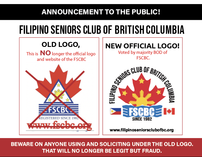 FilipnoSeniors's tweet photo. The New Official Logo of the Filipino Seniors Club of British Columbia. https://t.co/spYcMgL7bZ