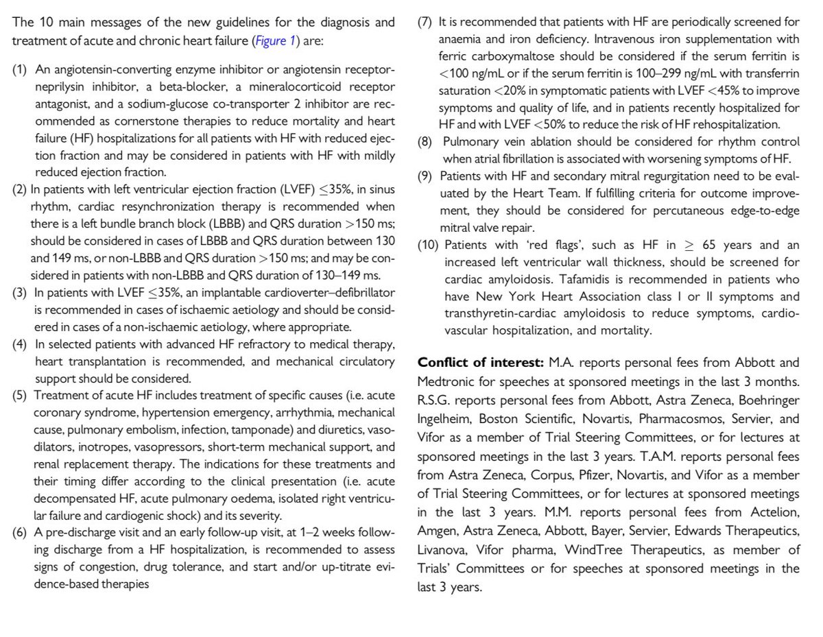 HanCardiomd's tweet image. The ‘Ten Commandments’ of the 2021 ESC Guidelines for the diagnosis and treatment of acute and chronic heart failure 
#HF 

academic.oup.com/eurheartj/adva… @ESC_Journals @escardio @MarcoMetra @ShelleyZieroth @SantosGallegoMD @DrRyanPDaly @DrMarthaGulati @ALEX_MISCHIE @mmamas1973 @iamritu