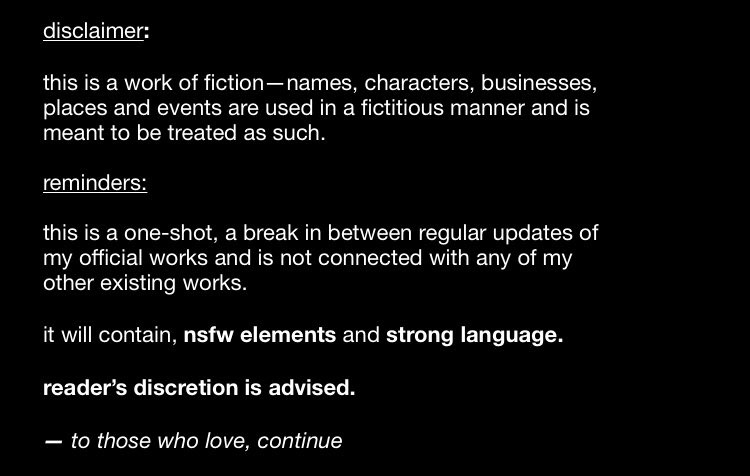 — disclaimer