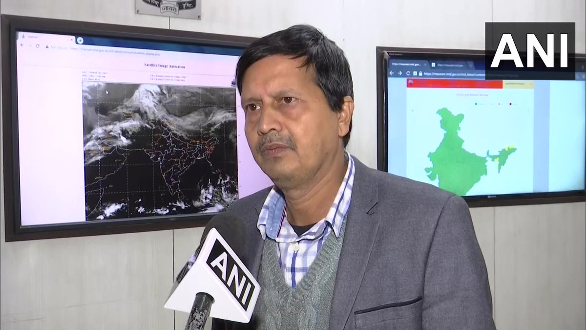 ANI's tweet photo. Cold wave-severe cold wave conditions prevailing over some parts of NW India, incl Punjab, Haryana, north Raj &amp; some parts of west UP &amp; north MP, to continue till Dec 21. Min temperature of 3.4 degrees Celcius  recorded at Lodhi Road,Delhi today: RK Jenamani, Sr scientist,IMD-Del https://t.co/FkRleX2VYa