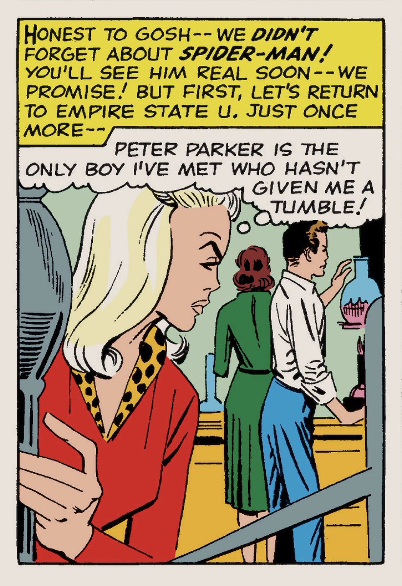 Gwen Stacy and Peter Parker, Amazing Spider-Man 31 (December 1965)