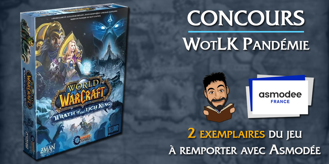 Sam_Vostok's tweet photo. Grande nouvelle mes amis ! Tentez de remporter l'une des deux boites de "World of Warcraft : Pandemic System" mises en jeu (https://t.co/izK0yrN7S3). Comment ?

Participer:
🔹Follow @Asmodee_fr (merci🙂) &amp; @Sam_Vostok 
🔹Liker ce post❤️
🔹RT ce post🔁
🔹TAS le 26/12
#Warcraft #ad https://t.co/7FQgAo4vlR