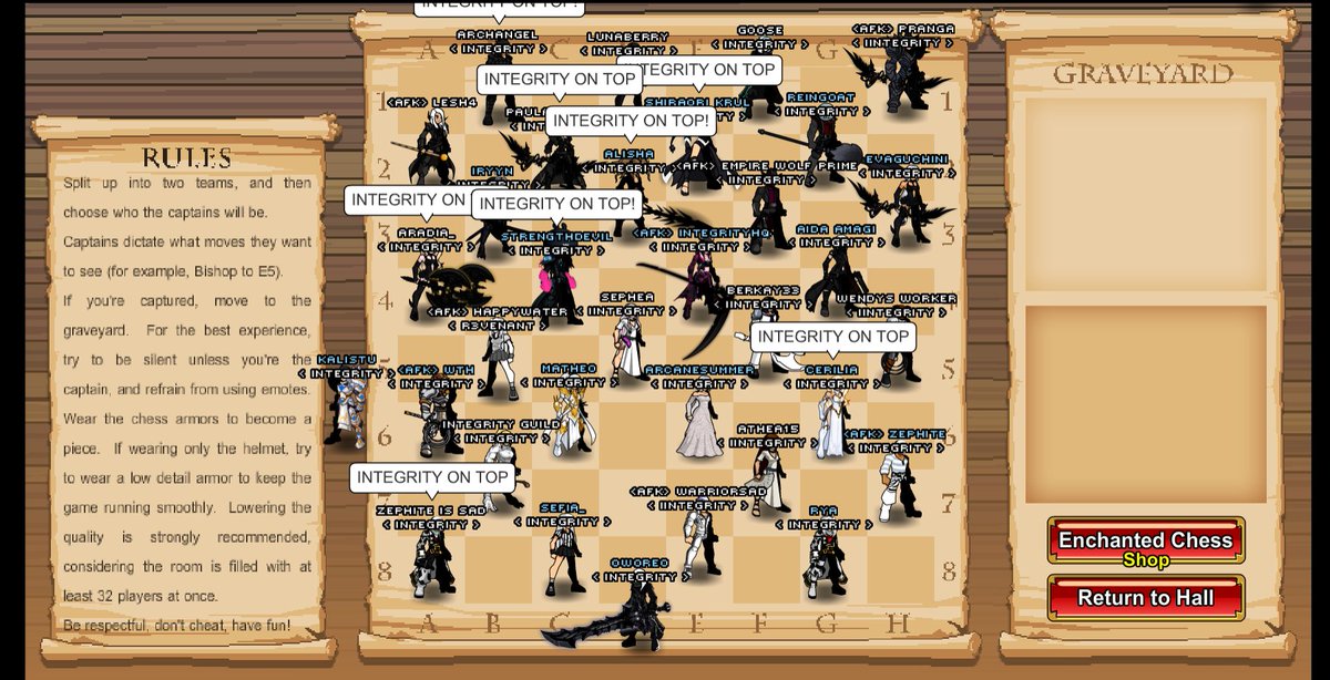 ♟Who's up for a game of chess with the Integrity Family?♟

 Leave a Like &amp; RT 🤍