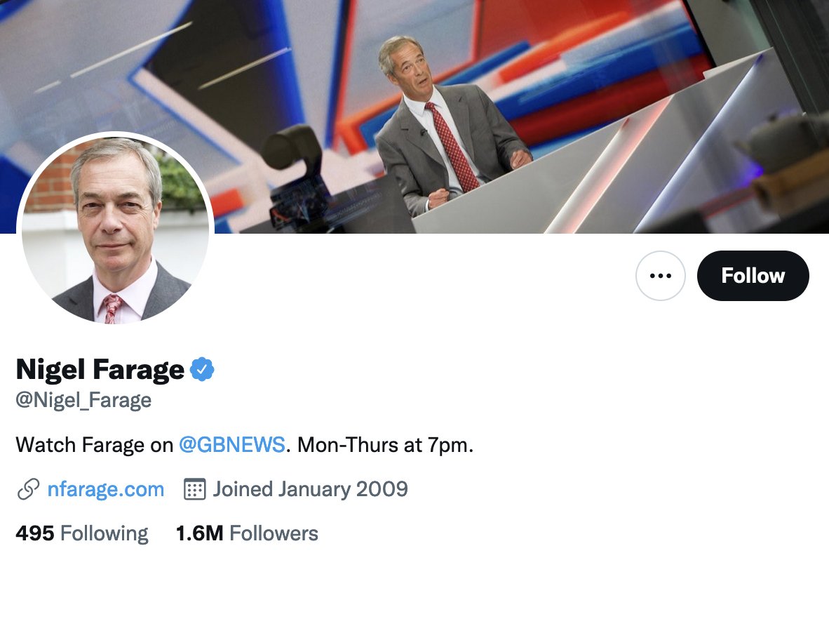 It is really soul destroying that Nigel Farage has 1.6 million followers Yet our account, run by NHS staff to raise awareness of key issues and help lift the spirits of our colleagues, only has 700k Please follow and RT if you can to help put that right