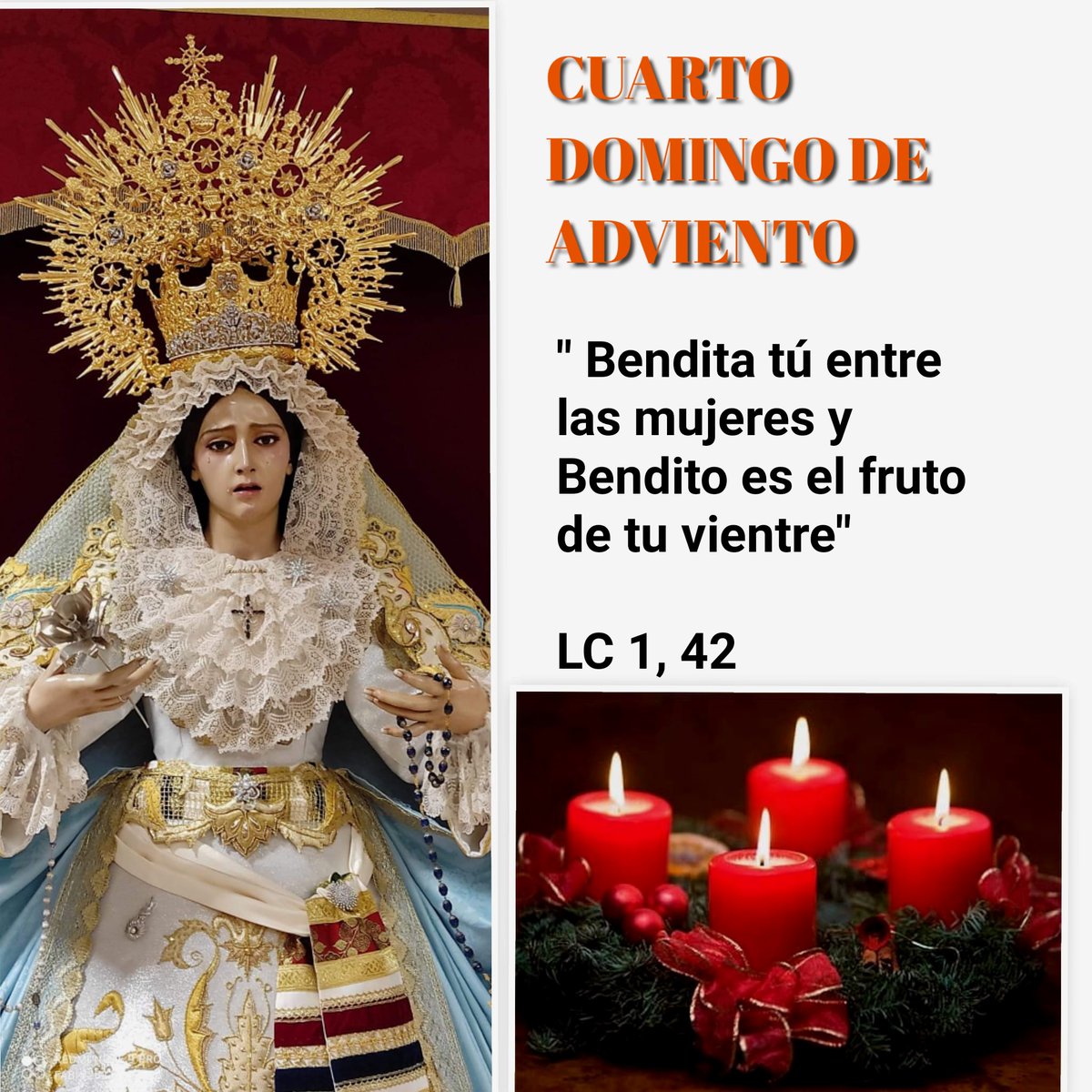"JESÚS NACERÁ DE MARÍA,
DESPOSADA CON JOSÉ,
HIJO DE DAVID"
MT 1, 18-24
#cofradíasmlg #VisperasMLG <a href="/DiocesisMalaga/">Diócesis de Málaga</a>