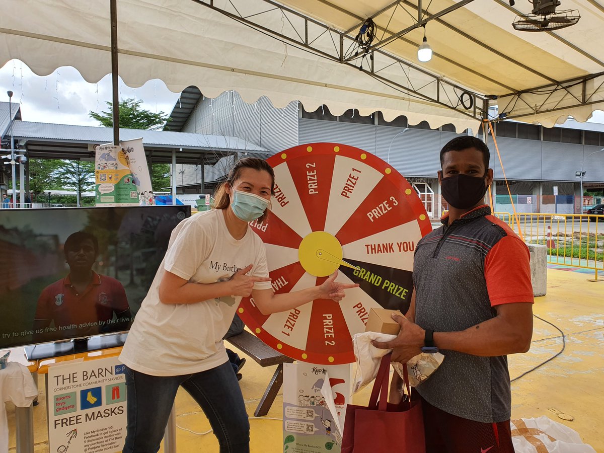 iClick_Media's tweet photo. Throwback to last year's IMD at Penjuru RC (19 Dec 2020).
#throwback #imd2020 #mybrothersg https://t.co/vw7B3rX8uV