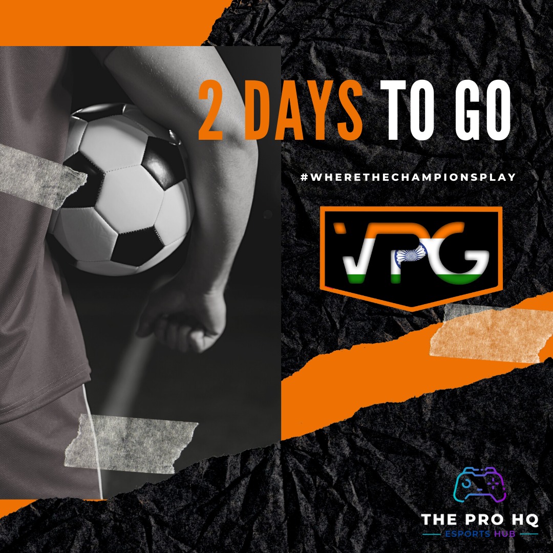 THE WAIT IS ALMOST OVER !
1 DAYS TO GO ! 🔥🔥

#football #fifa22 #proclubs #vpg #tournament #playstation #theprohq #instasports #instagood
#Wherethechampionsplay 
@OfficialVPG