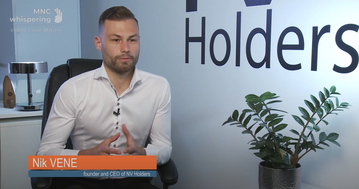 The newest addition to <a href="/MncWhispering/">MNCWhispering</a> features #NikVene, a product #innovator and founder of #NVHolders – a digitally #bornglobal. The #videocase uncovers an aspiring entrepreneur’s path to a global business supported by #digitalmarketing: youtube.com/watch?v=qKE8_J….

#ErasmusPlus